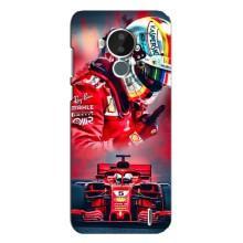 Чехлы с Машинами на Нокиа С30 (VPrint) (Гонщик)