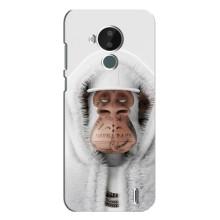 Чехлы с Обезьянами NFT для Nokia C30 (AlphaPrint) (обезьяна NFT в тату)