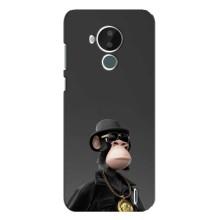 Чехлы с Обезьянами NFT для Nokia C30 (AlphaPrint) (Обезьяна NFT)