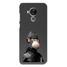 Чехлы с Обезьянами NFT для Nokia C30 (AlphaPrint) (стильная обезьяна NFT)