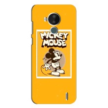 Чехлы с принтом Микки Маус на Nokia C30 (Испуганный Микки)