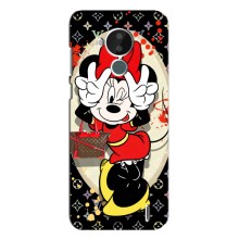 Чехол Disney Mouse Nokia C30 (PREMIUMPrint) (Минни peace)