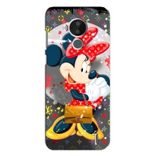 Чехол Disney Mouse Nokia C30 (PREMIUMPrint) (Minni с бантиком)