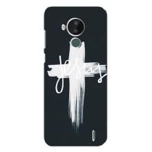 Чехол для Nokia C30 (AlphaPrint) - (Христианские) (Иисус)