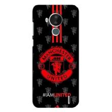 Чехол Манчестер Юнайтед для Нокиа С30 (AlphaPrint) (лого МЮ)