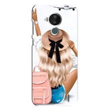 Чехол с печатью для Nokia C30 - (Мода) (AlphaPrint) (Путешествие)