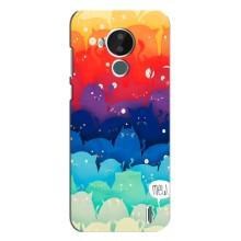 Чехол на Нокиа С30 с Котами (VPrint) (Mew)