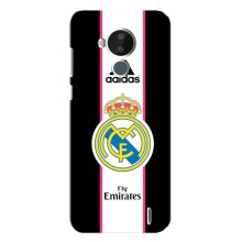 Чехол для Nokia C30 с принтом (Лого Real Madrid)