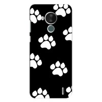 Бампер для Nokia C30 з картинкою "Песики" – Сліди собак