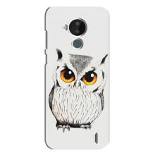 Чехол с птицами на Nokia C30 (VPrint) (Милая Сова)