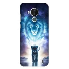 Чехол со Львом для Nokia C30 (VPrint) (Маленький лев)
