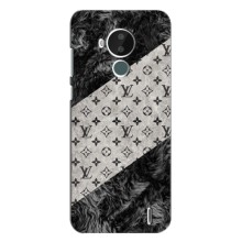 Чехол Стиль Louis Vuitton на Nokia C30 (LV на белом)
