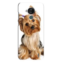 Чехол (ТПУ) Милые собачки для Nokia C30 – Собака Терьер