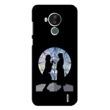 Чехлы Венсдей на Nokia C30 Уэнсдей (AlphaPrint) (комната Уэнздей)