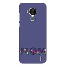 Чехлы для мамы на Nokia C30 (Мама в цветах)