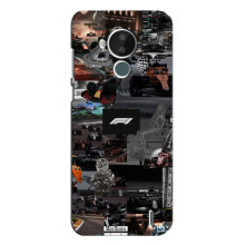 Чехол Формула1 на Nokia C30 – Коллаж Ф1