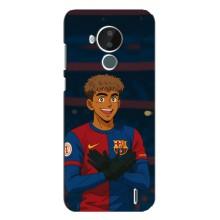 Чехол с футболистом Ламин Ямаль Nokia C30 (Футболист Ямал)