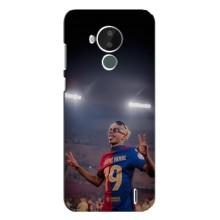 Чехол с футболистом Ламин Ямаль Nokia C30 (Ямаль на стадионе)