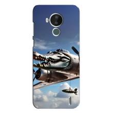 Чехол с мемом Тралалело тралала на Nokia C30 – Бомбардиро крокодило