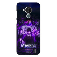 Чехол с дизайном Венздей 2 на Nokia C30