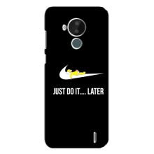 Чехол с логотипом Найк на Nokia C30 – Nike just do it