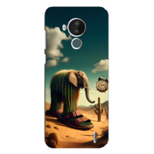 Чехол с мемами тралалело тралала для Nokia C30