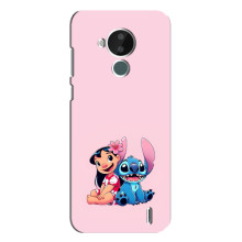 Чехол с принтом Стич на Nokia C30 – Лило и Стич