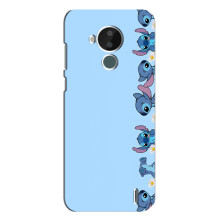 Чехол с принтом Стич на Nokia C30 – Стич фон