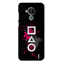 Чехол Гра в кальмара для Nokia C30 – Ранги