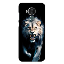 Чехол с картинкой «Хищники» для Nokia C30 – Лев