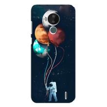 Космические Чехлы для Нокиа С30 (VPrint) (Планеты шарики)