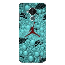 Силиконовый Чехол Nike Air Jordan на Нокиа С30 – Джордан Найк