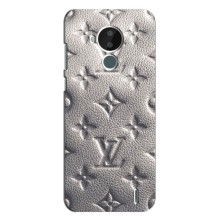 Текстурный Чехол Louis Vuitton для Нокиа С30 (Бежевый ЛВ)