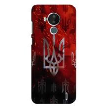 Украинские Чехлы для Nokia C30 с картинкой УПА (AlphaPrint) – ГЕРБ УПА