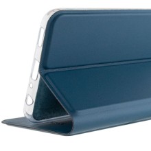 Кожаный чехол-книжка GETMAN Elegant (PU) для Nokia C31 – Синий