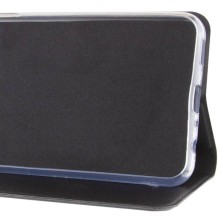 Кожаный чехол-книжка GETMAN Elegant (PU) для Nokia C31 – Черный