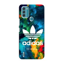 Чохли Адидас для Nokia C31 (AlphaPrint) (Яскравий Адідас)