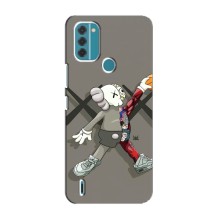 Чохли для Nokia C31 - Bearbrick Louis Vuitton (PREMIUMPrint) (Беарбрік Джордан)