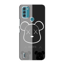 Чехлы для Nokia C31 - Bearbrick Louis Vuitton (PREMIUMPrint) (БеарБрик глаза)