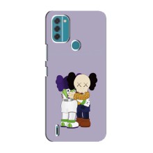 Чехлы для Nokia C31 - Bearbrick Louis Vuitton (PREMIUMPrint) (Дружба Беарбрик)