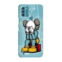 Чехлы для Nokia C31 - Bearbrick Louis Vuitton (PREMIUMPrint) (Плач Bearbrick)