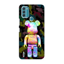 Чехлы для Nokia C31 - Bearbrick Louis Vuitton (PREMIUMPrint) (Яркий Bearbrick)