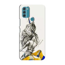 Чохли (Доброго вечора, ми за України) для Нокіа С31 (AlphaPrint) (Перемога)