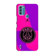 Чохли PSG для Nokia C31 (AlphaPrint) (яскравий ПСЖ)