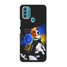 Чохли з картинкою собаки Патрон для Nokia C31 (AlphaPrint) (Патрон собачка)