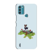 Чохли з картинкою собаки Патрон для Nokia C31 (AlphaPrint) (Сапер Пес)