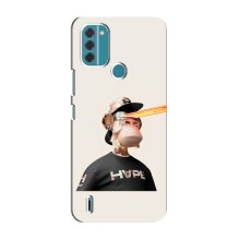 Чохли з Мавпами NFT для Nokia C31 (AlphaPrint) (мавпа NFT в окулярах)