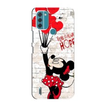 Чехол Disney Mouse Nokia C31 (PREMIUMPrint) (Heart Minni)