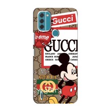 Чехол Disney Mouse Nokia C31 (PREMIUMPrint) (Стильный Микки)