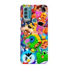 Чехол для Nokia C31 Бравл Старс (VPrint)